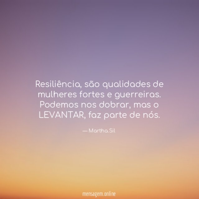 Resiliência