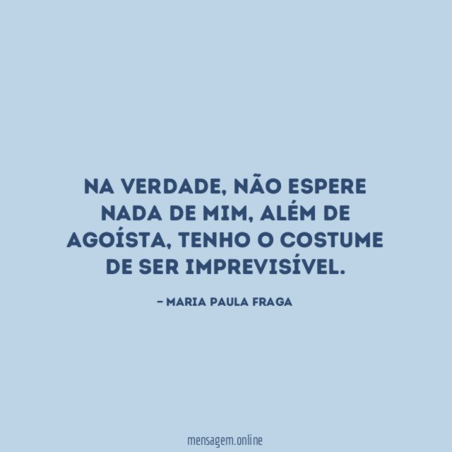 Na verdade