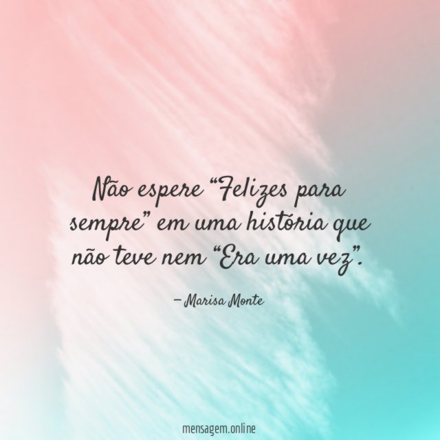Não espere “Felizes para sempre” em uma história