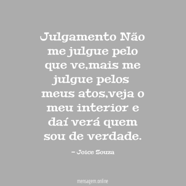 Julgamento