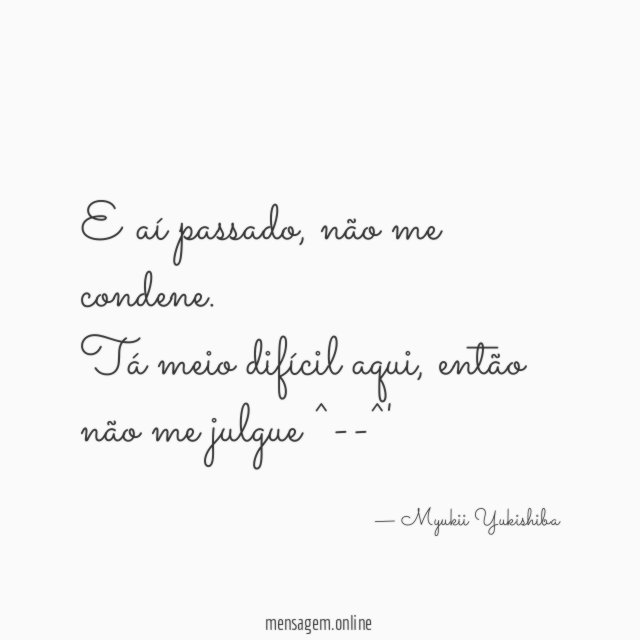 E aí passado