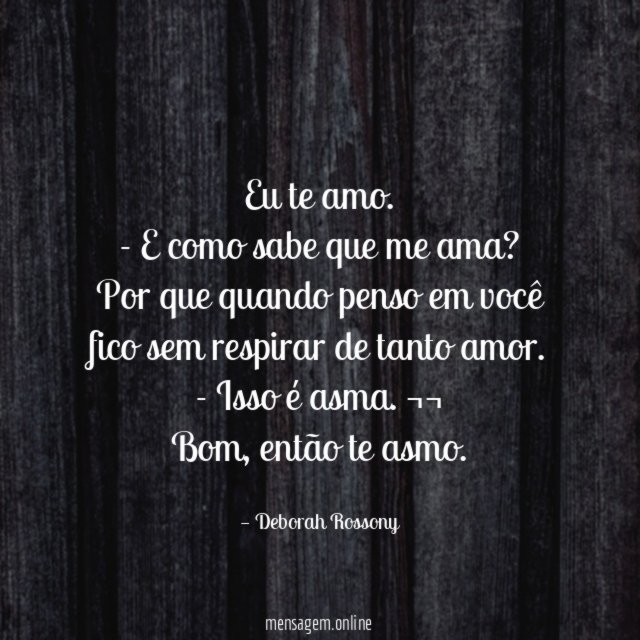 Eu te amo