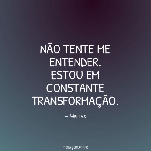 Não tente me entender