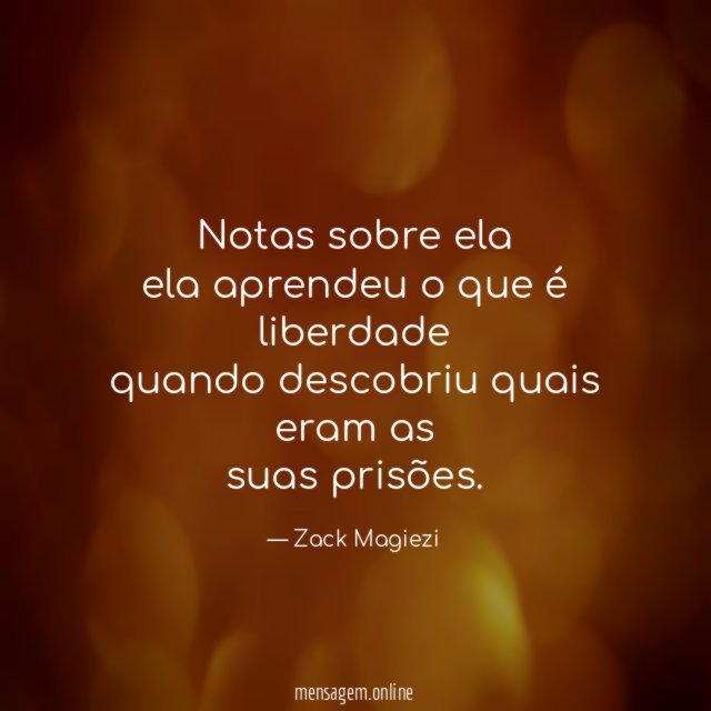 notas sobre ela