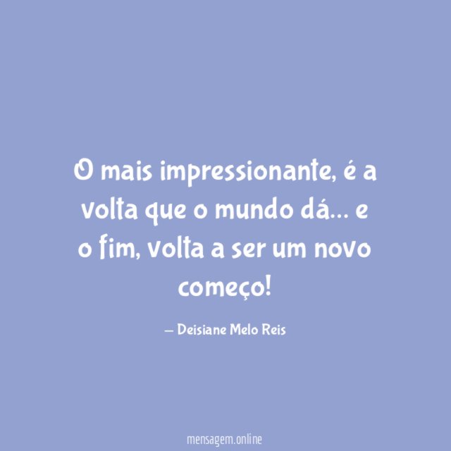 O mais impressionante