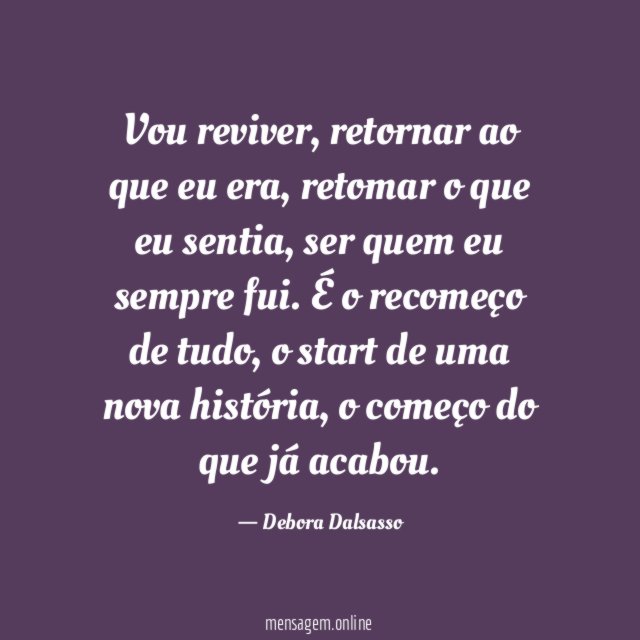 Vou reviver