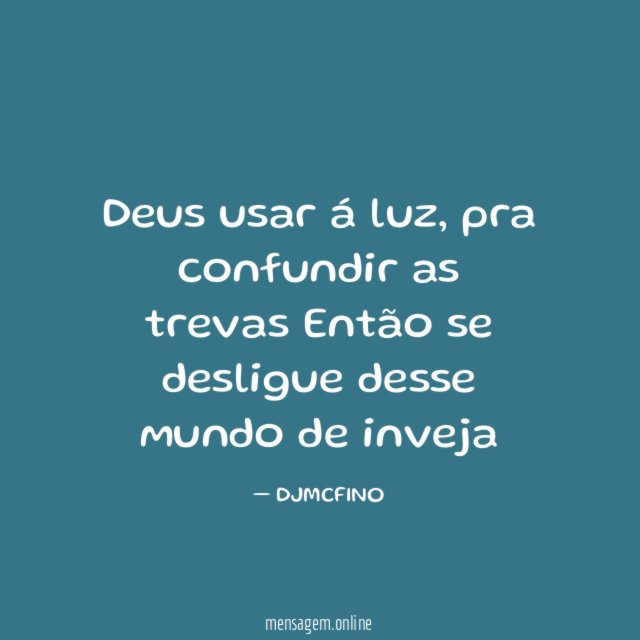 Deus usar á luz
