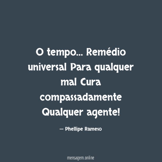 O tempo