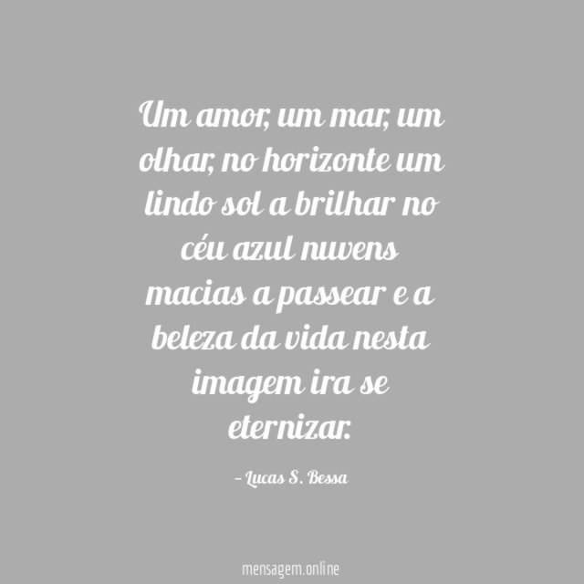 Um amor