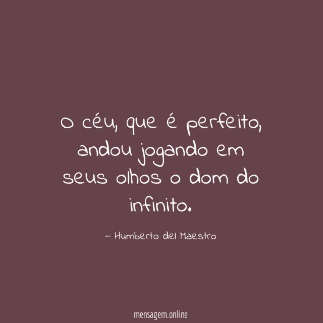 O céu