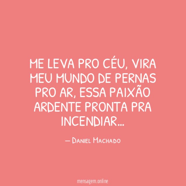 Me leva pro céu