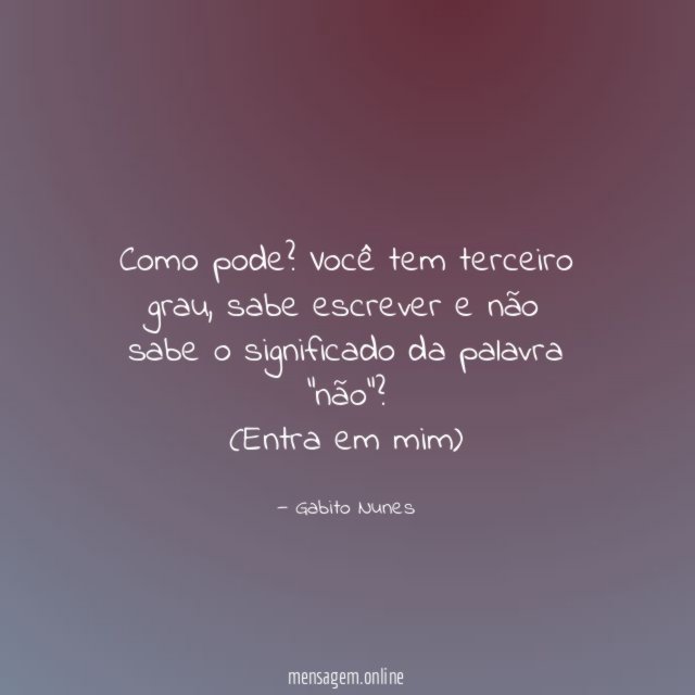 Como pode