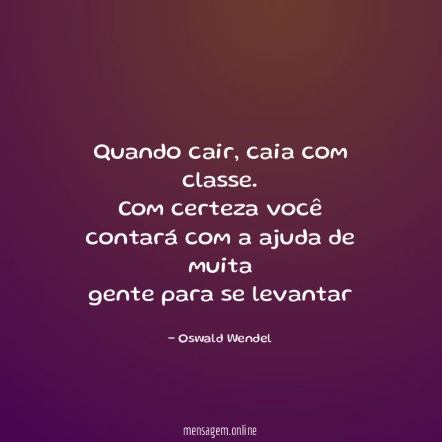 Quando cair