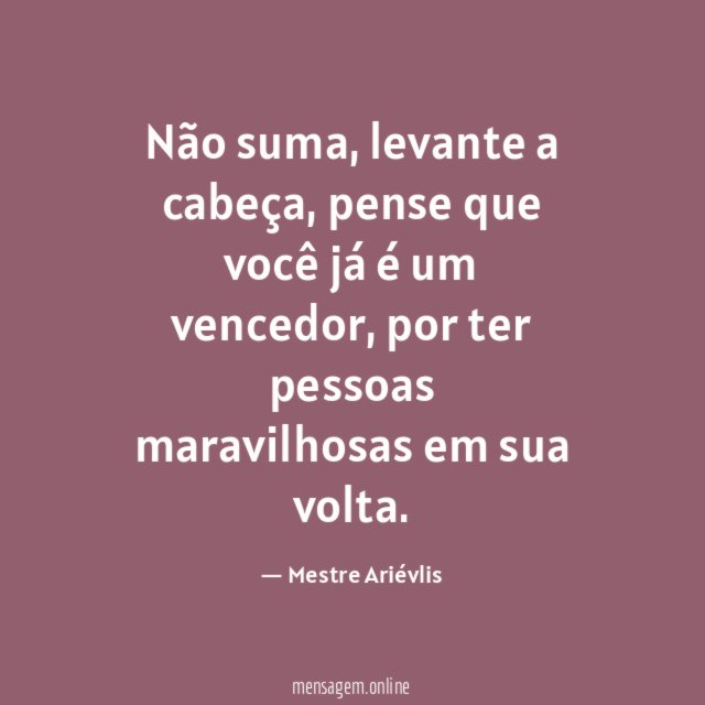 Não suma