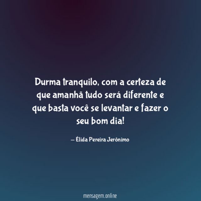 Durma tranquilo