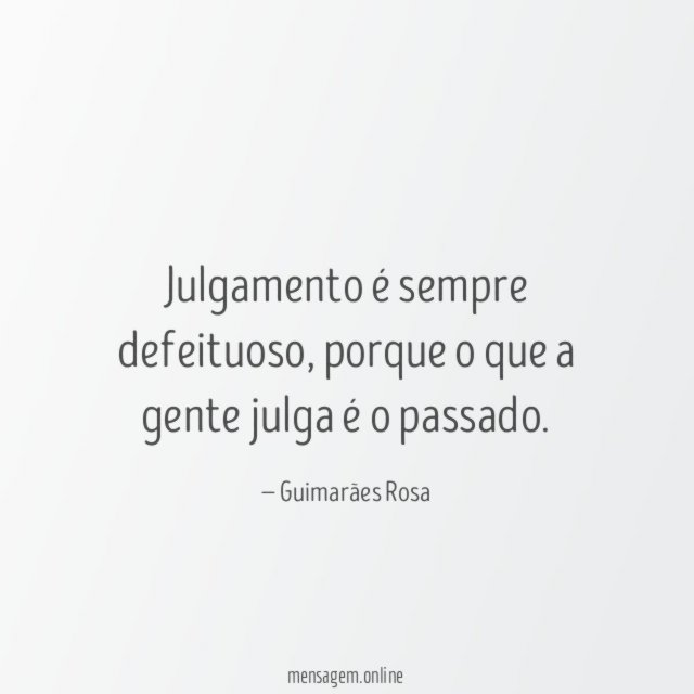 Julgamento é sempre defeituoso