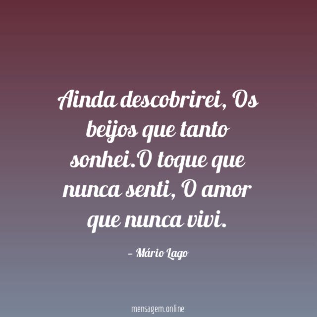 Ainda descobrirei