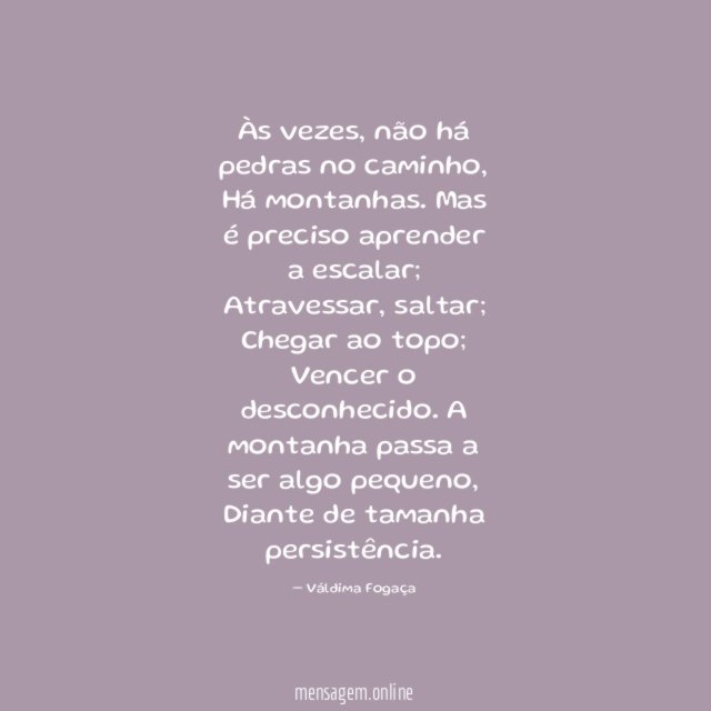 Às vezes