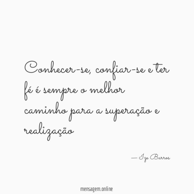 Conhecer-se