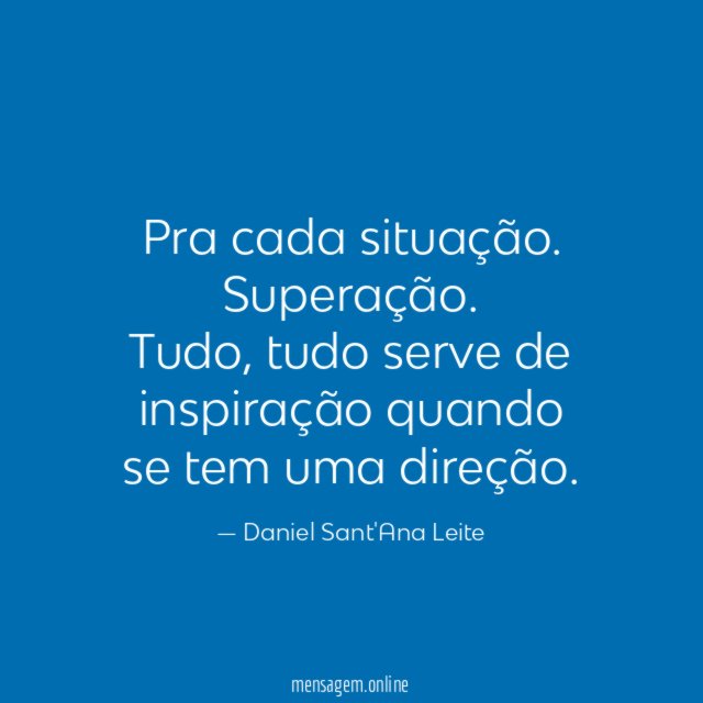 Pra cada situação
