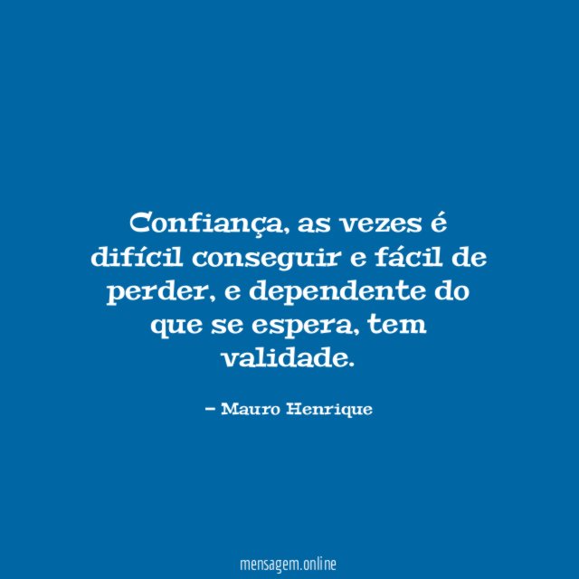 Confiança