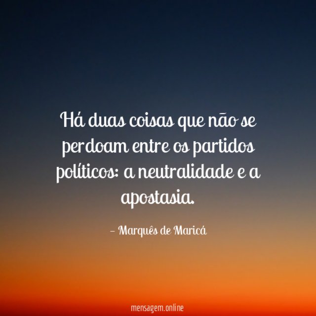 Há duas coisas que não se perdoam entre