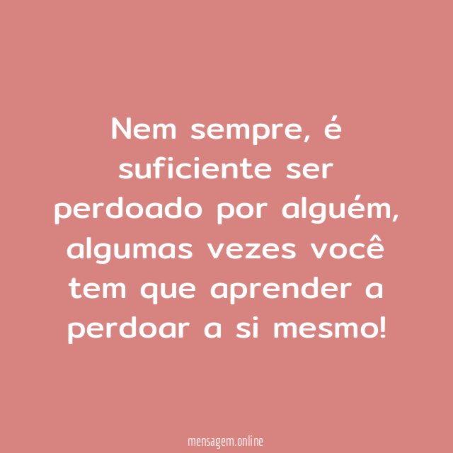 Nem sempre