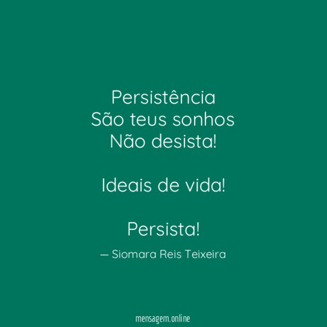 Persistência