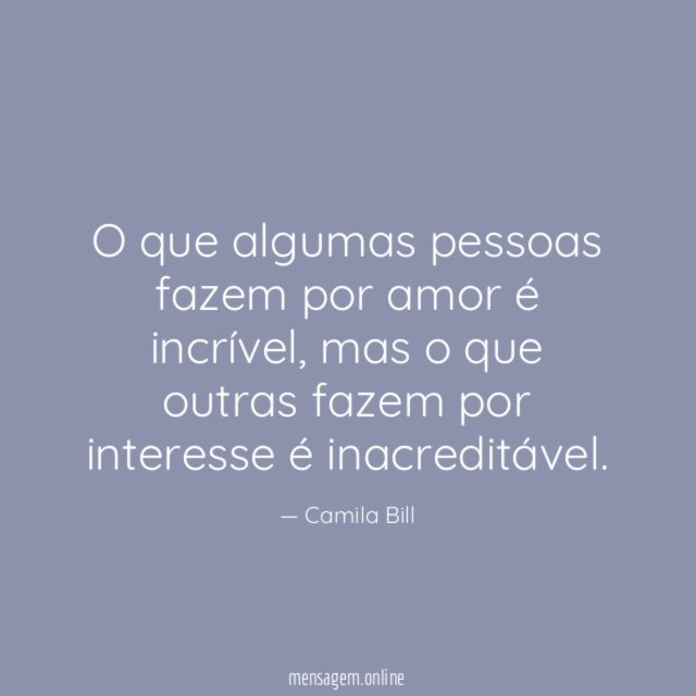 O que algumas pessoas fazem por amor é incrível