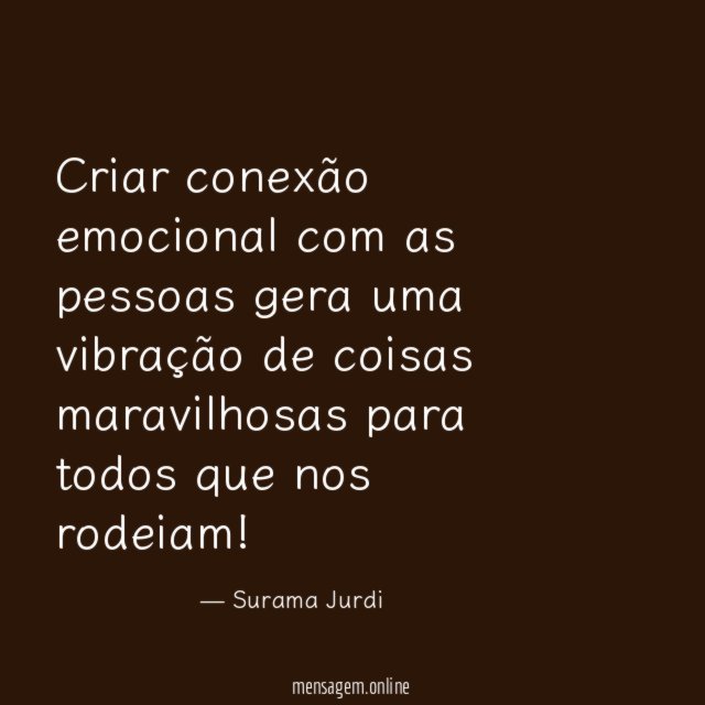 Criar conexão emocional com as pessoas gera uma