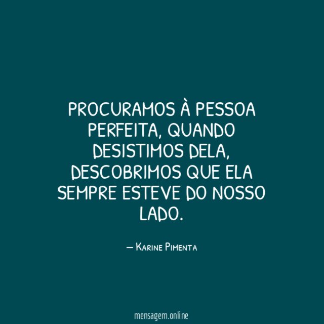 Procuramos à pessoa perfeita