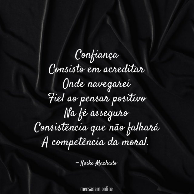 Confiança