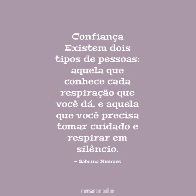 Confiança