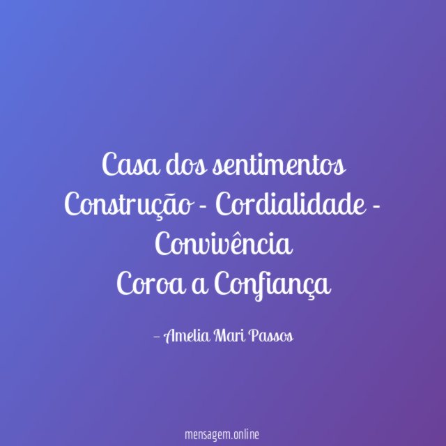 Casa dos sentimentos