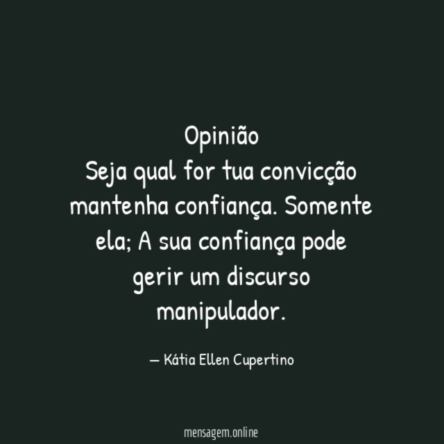 Opinião