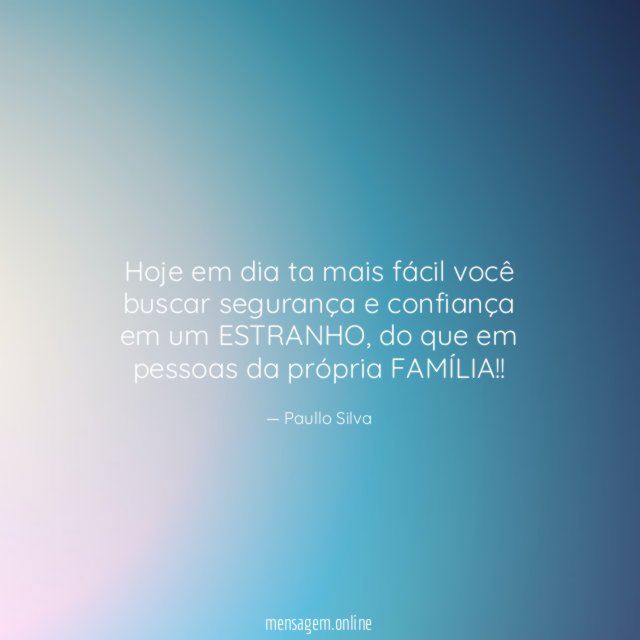 Hoje em dia ta mais fácil você buscar