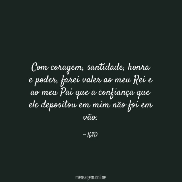 Com coragem