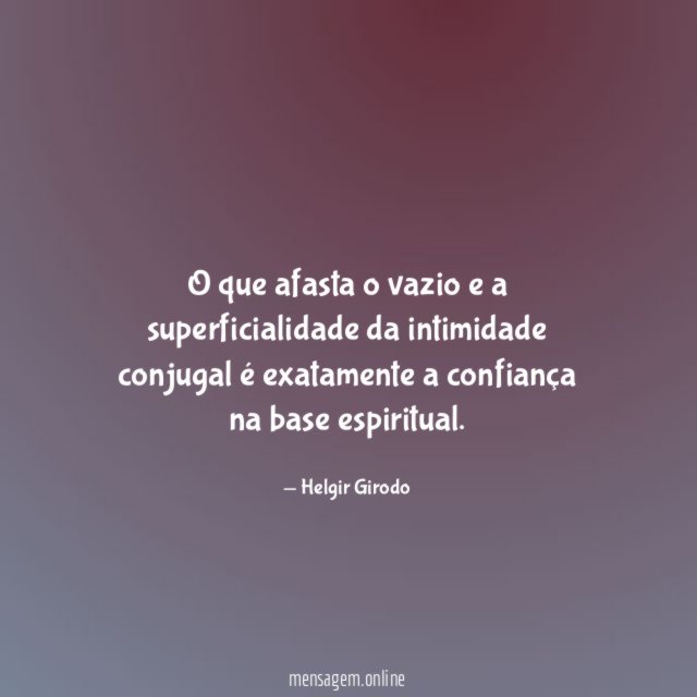 O que afasta o vazio e a superficialidade