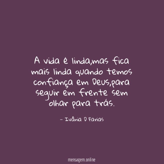 A vida é linda