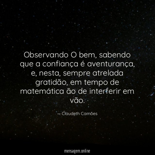 Observando O bem