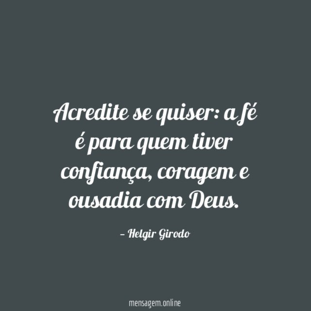 Acredite se quiser