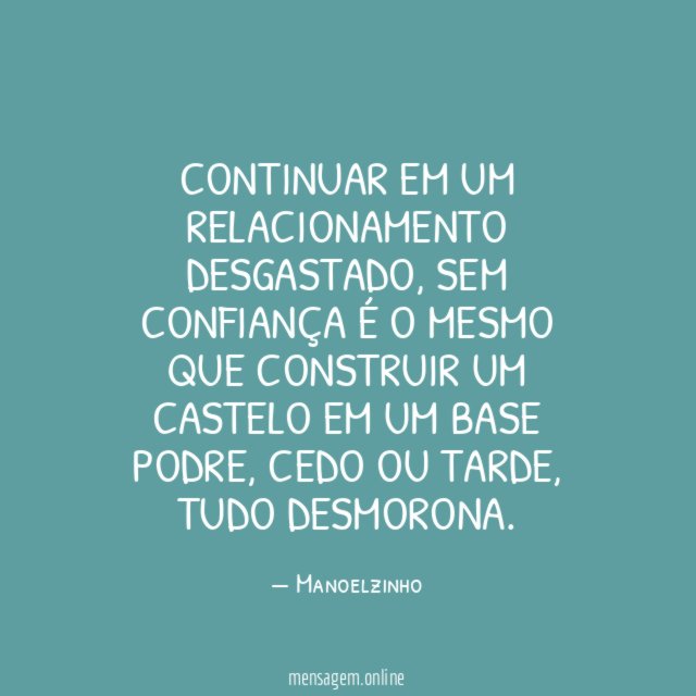 Continuar em um relacionamento desgastado