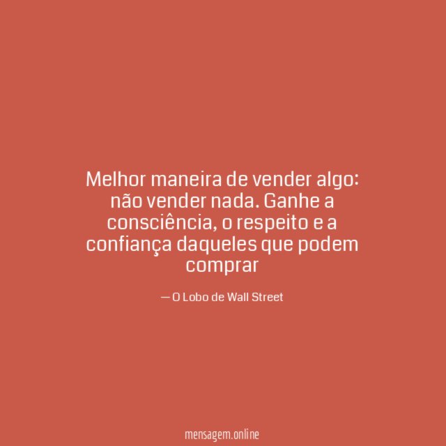 Melhor maneira de vender algo