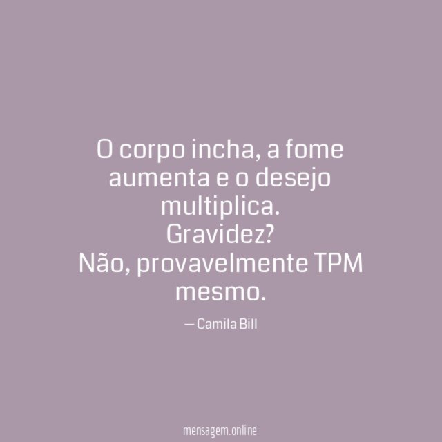 O corpo incha