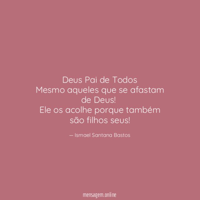 Deus Pai de Todos