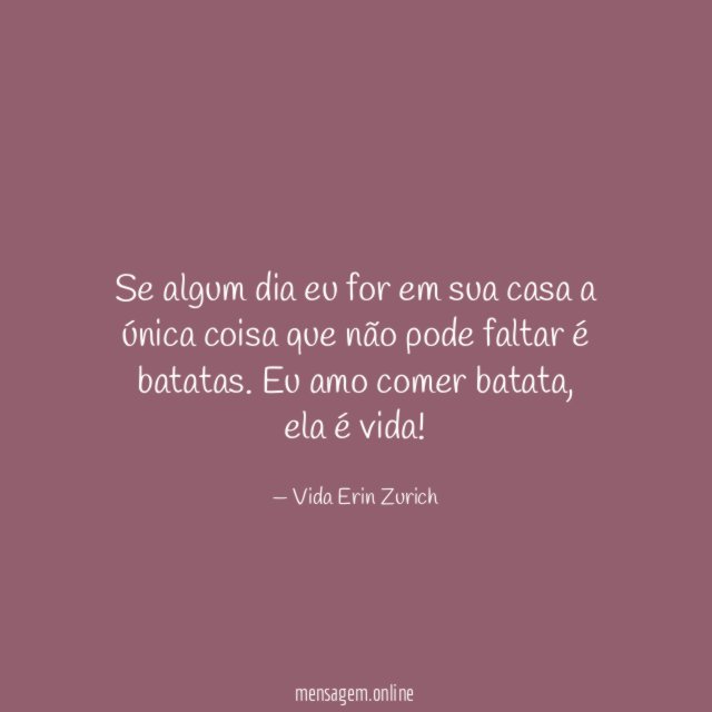 Se algum dia eu for em sua casa