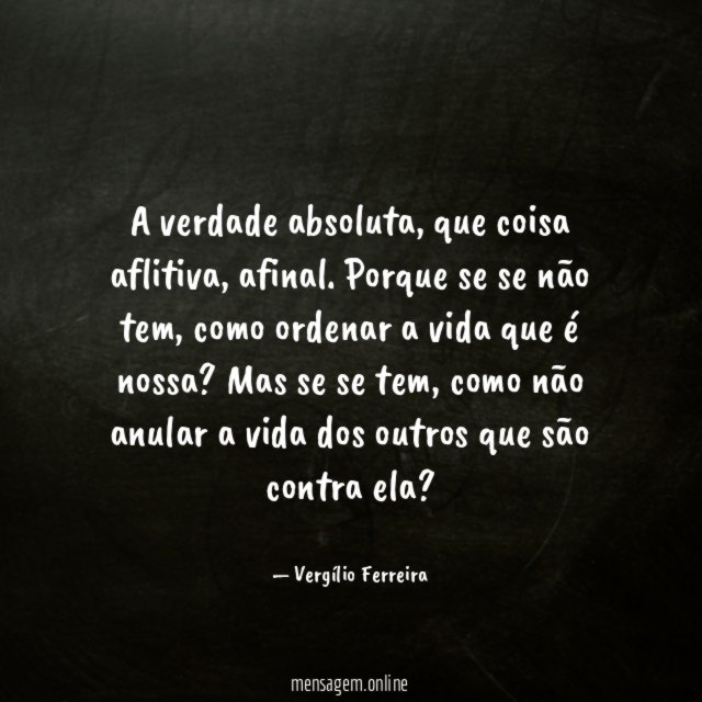 A verdade absoluta