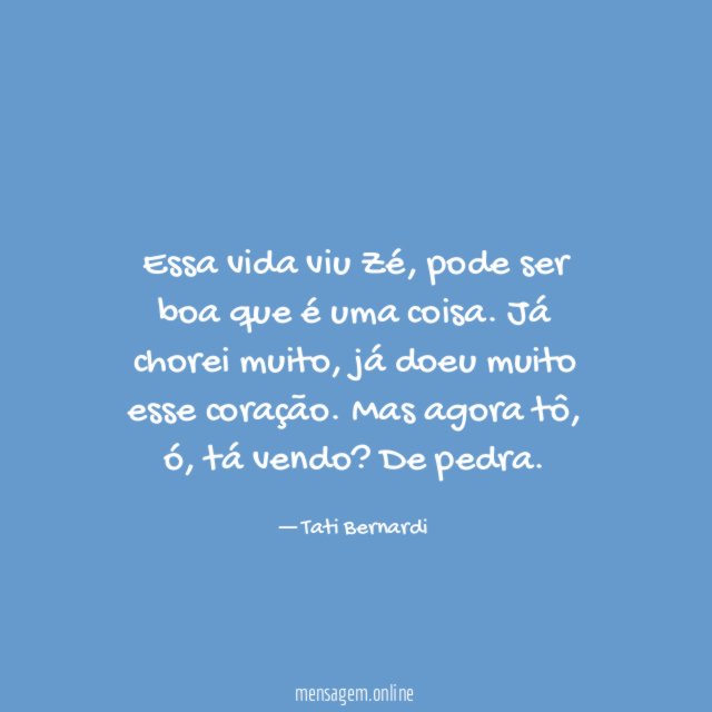 Essa vida viu Zé