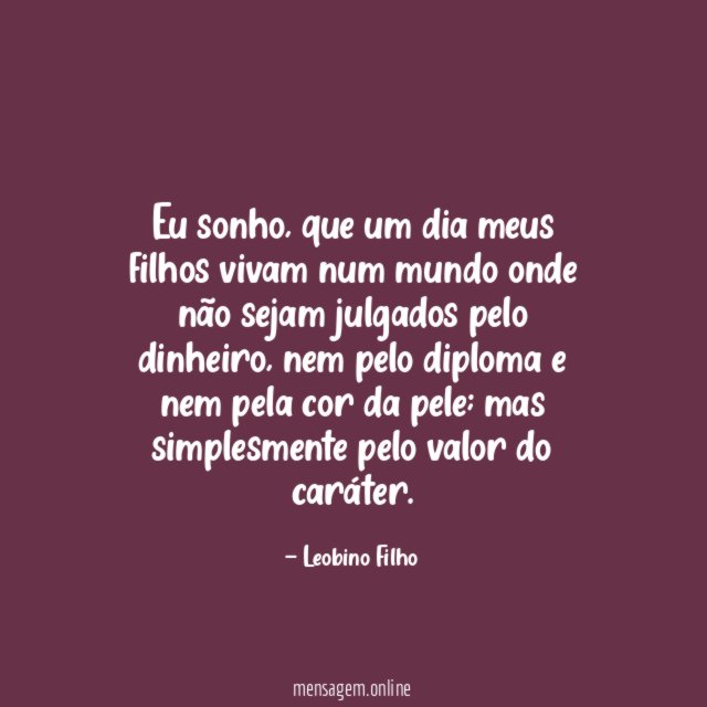 Eu sonho