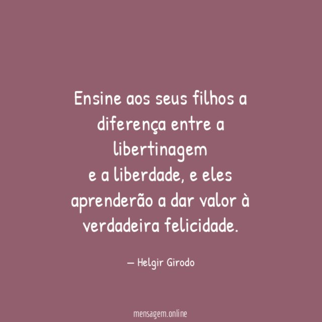 Ensine aos seus filhos a diferença entre a